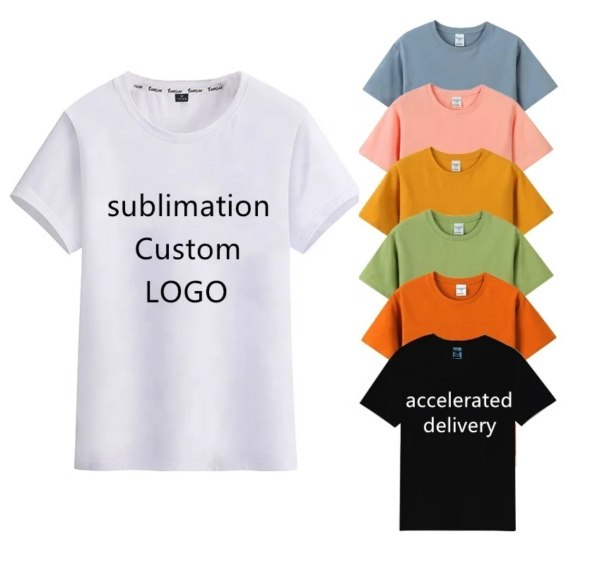 Высокое качество хлопок средняя цена 180gsm 100% чесаный хлопок пустой логотип цифровая печать мужская футболка