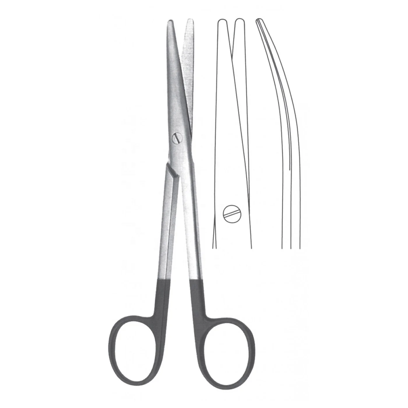 Новые ножницы для Майо-Стилла хирургические супер вырезанные от SIGAL MEDCO