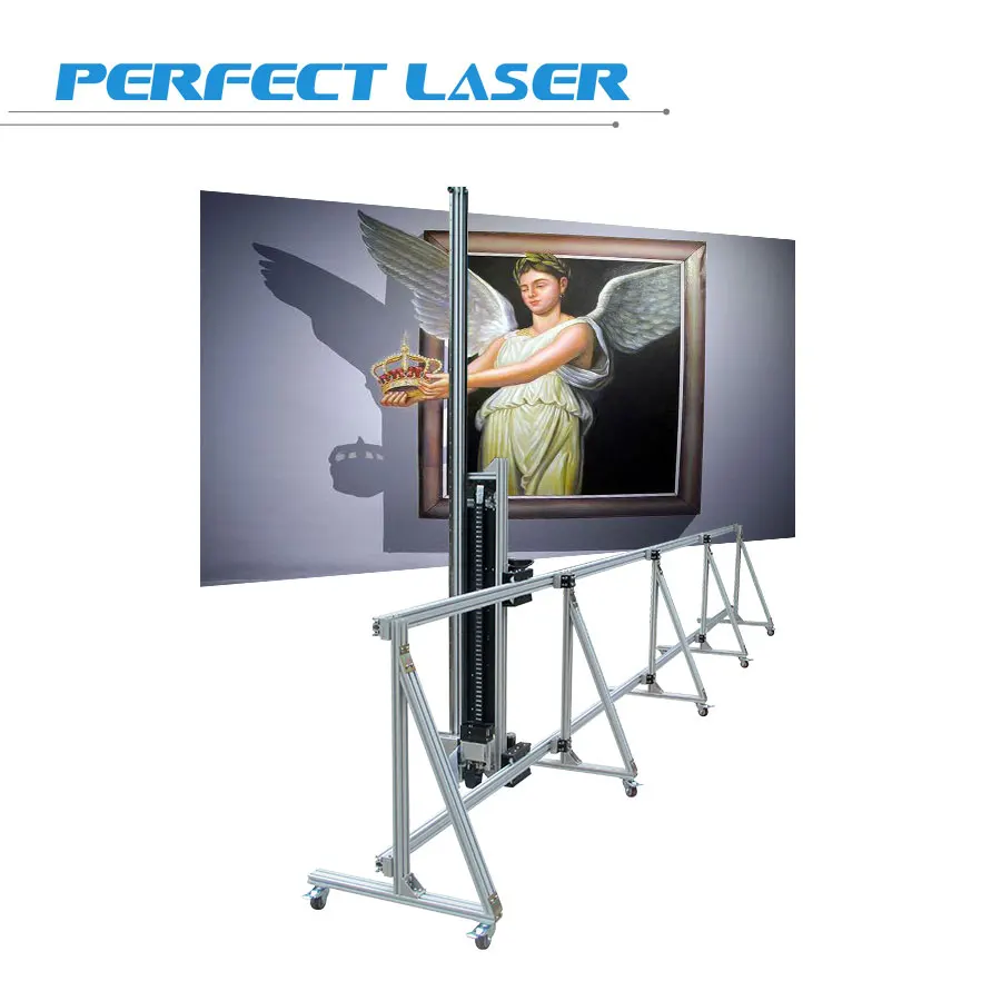 Perfect laser economy UV3D wall printer home wall decoration large width inkjet printer tile, glass printing