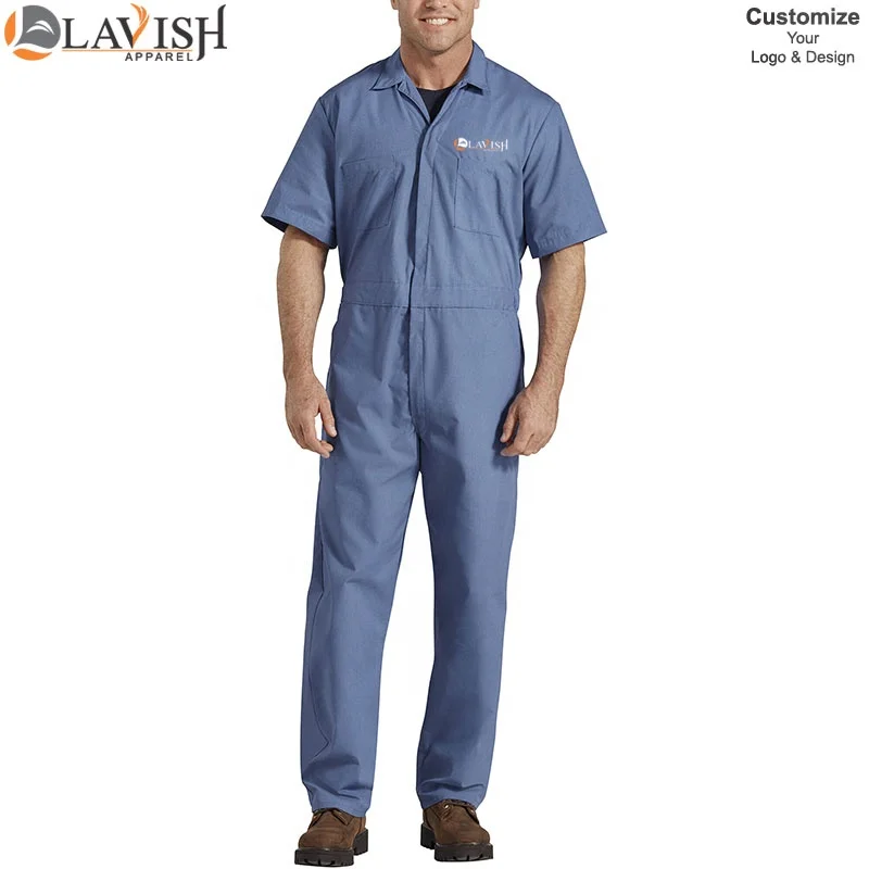 
Worker Wear Coverall Working Uniform Cotton Polyester Safety Clothing 