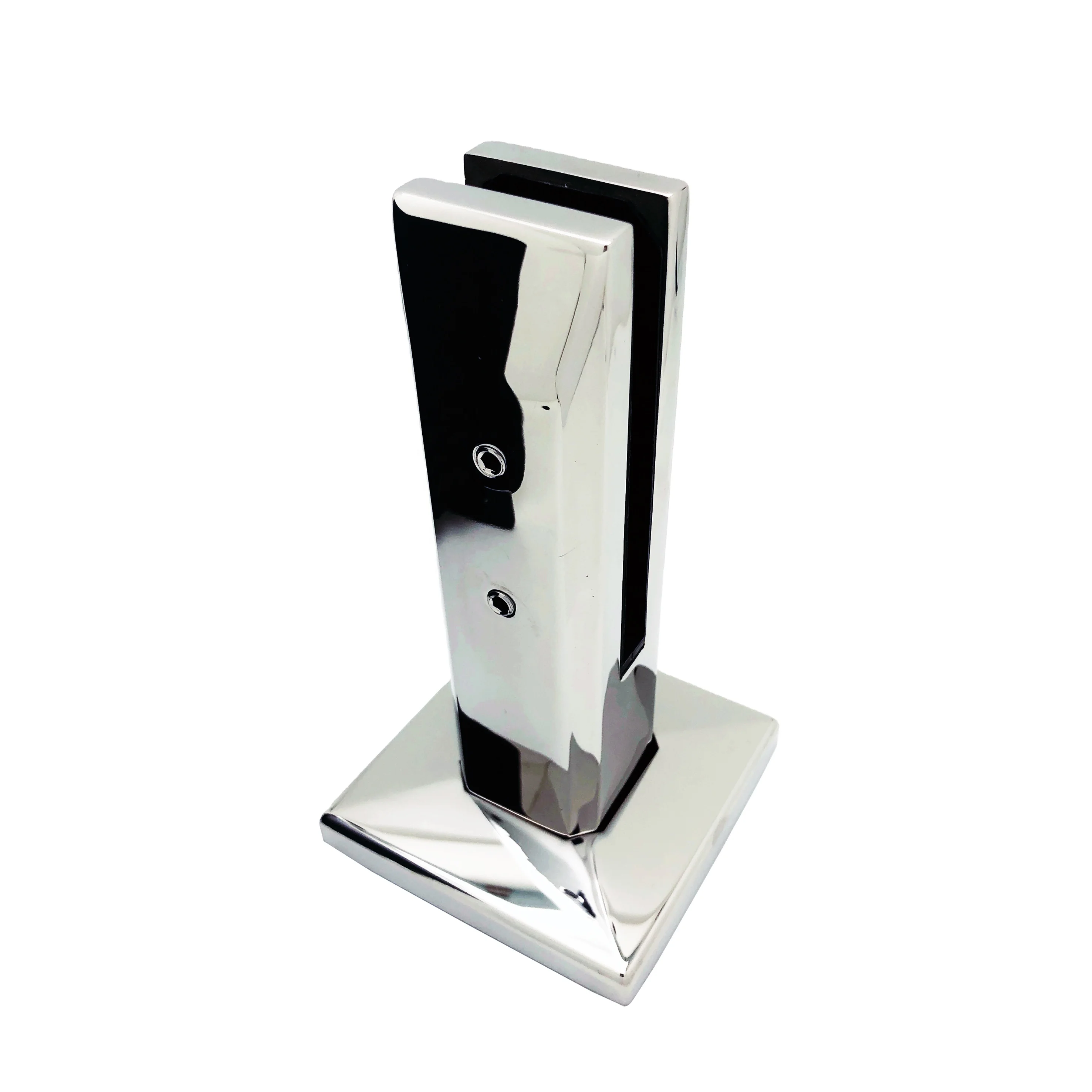 2205 Stainless Steel Floor Mounted Square Glass Spigot