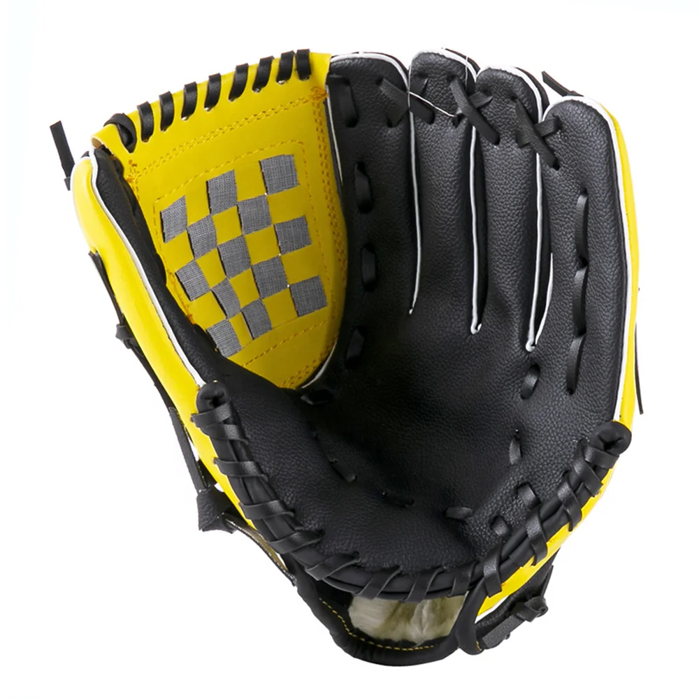 Best Quality Customized PVC Leather Baseball Gloves Catching Gloves for Adult & Child Left-handed Infielder Custom Logo