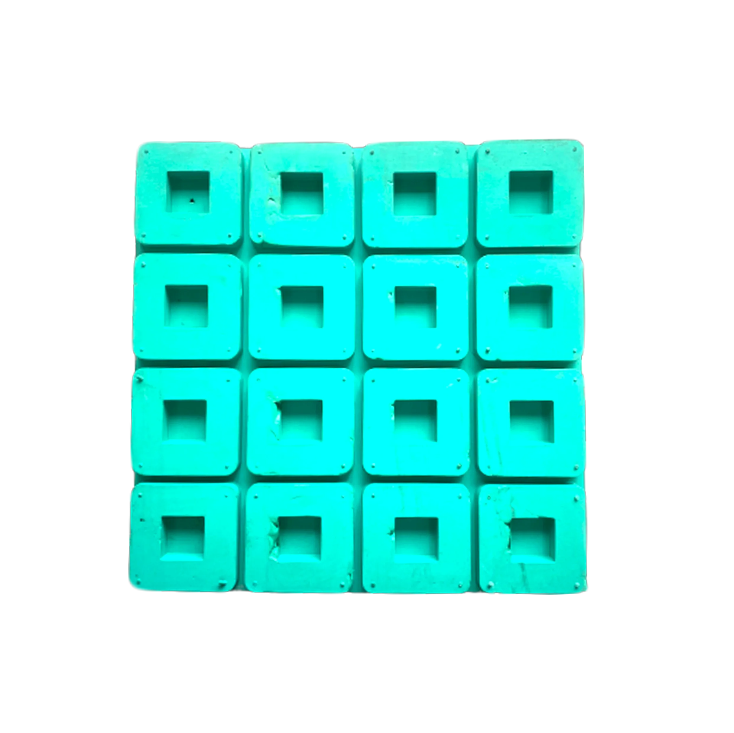 Custom molded rubber isolator pads from ISO9001 Manufacturer production service of Rubber isolator pad excellent quality