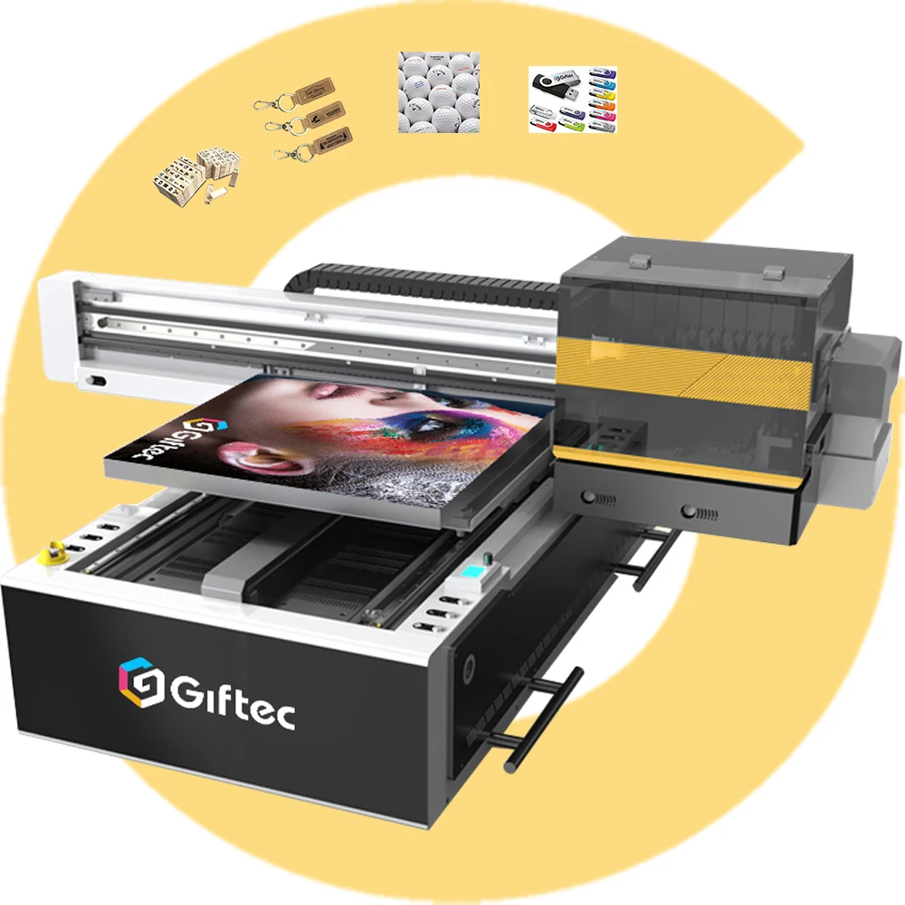 Giftec 2024 новый продукт ldea Sceramics плитка цифровой принтер с отрицательным давлением УФ для акриловой плитки