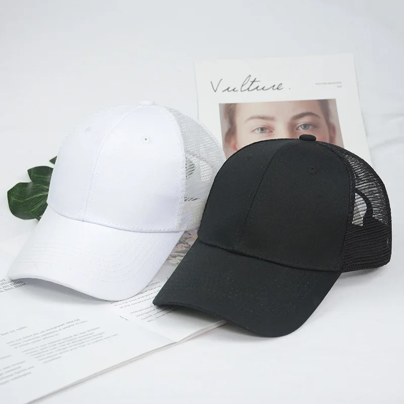 OEM Custom 6 Panel Pre-Curved Brim Mesh Snap Back Sports Cap Wholesale High Quality 3D Embroidered Logo Party Style Trucker Hat