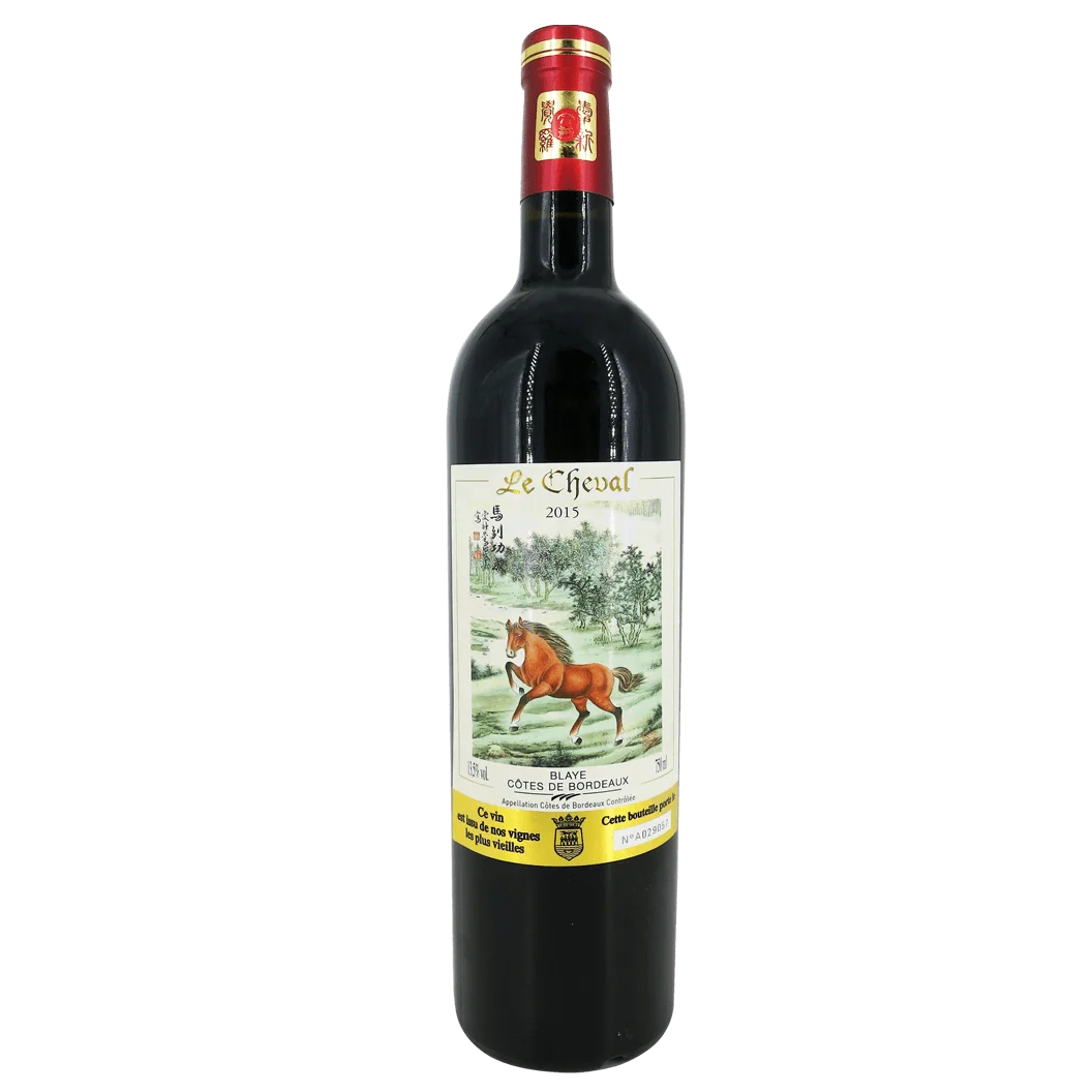CHATEAU BERTHENON 2015 LE CHEVAL France Bordeanx роскошный и вкусный 13.5% 750 мл AOC класса производитель Бордо первое