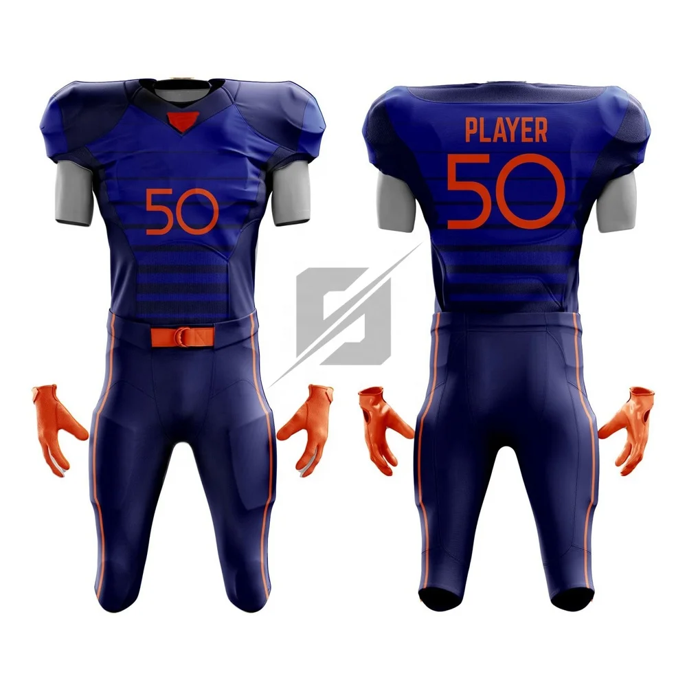 Индивидуальная Американская Футбольная форма/команда 100% полиэстер форма