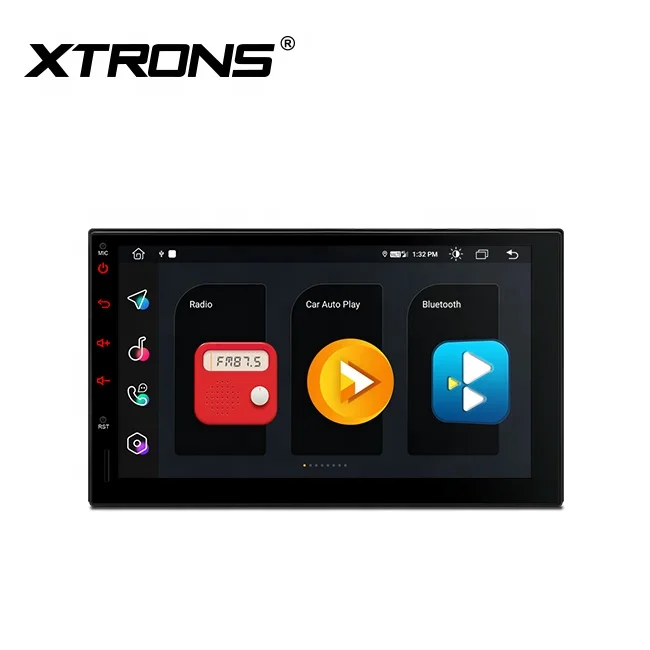 XTRONS Универсальный двойной din 7 дюймов android автомобильный стерео со встроенным 4G DSP радио para