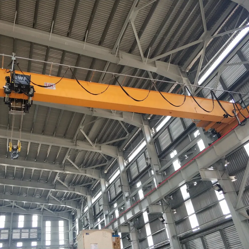 Для складского использования Европейский мостовой кран 1 тонна 5 тонн и однобалочный мостовой кран с подъемником