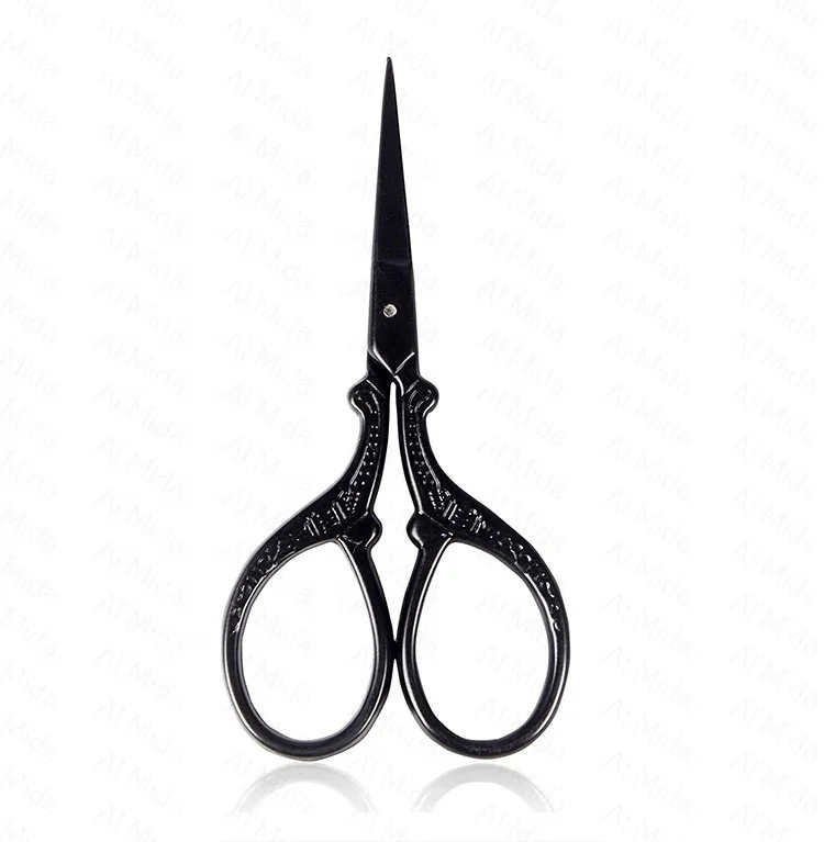 Cuticle Scissors Smile Face Small Edge Slim Custom Satin Steel Stainless Logo Nail Style Scissors By Al Mida