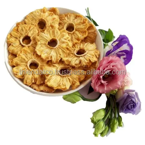 Высококачественный Сушеный ананас | Вьетнамские сухофрукты