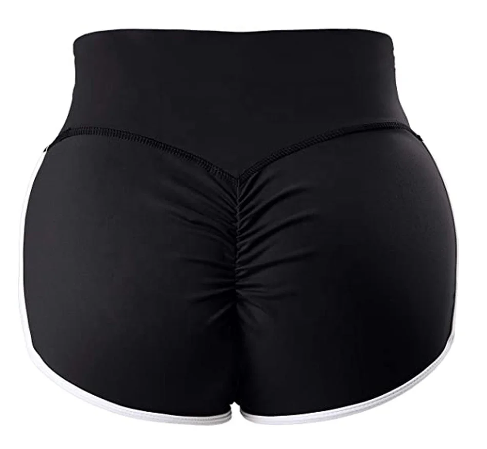 Girls Shorts Snicker Shorts Gym 2020 Custom Logo Design Booty Yoga Sports Fashion Candy Skittles Snack Shorts Set For Women