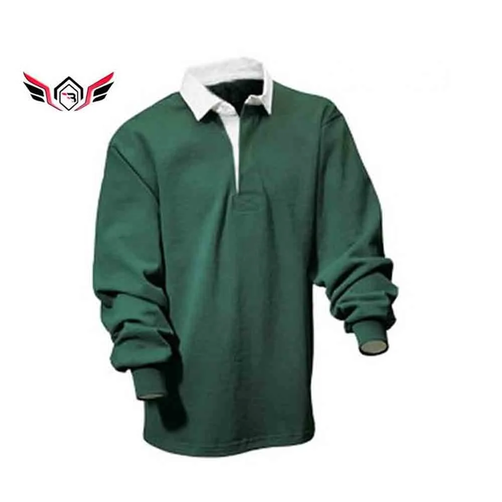 Оптовая продажа мужская сшитая футболка в полоску с длинными рукавами и регби спортивные рубашки поло с логотипом с лучших качеств нового дизайна рубашки для мальчиков