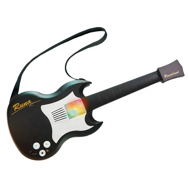 2024 new Rock electronic guitar portable chords Guitar toy for beginner