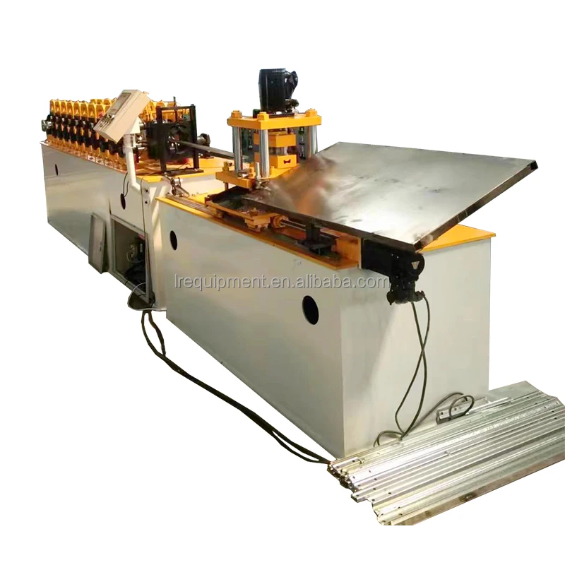 Full Automatic Double Production Line C and U Channel Hat Dry Wall Profile Roll Forming Machine Steel Frame & Purlin Machine