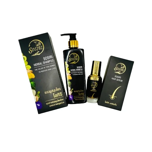 Sosiri 250ml Herbal Hair Growth Serum Effective Treatment for Hair Loss Ginger as Key Ingredient Home Use from Thailand