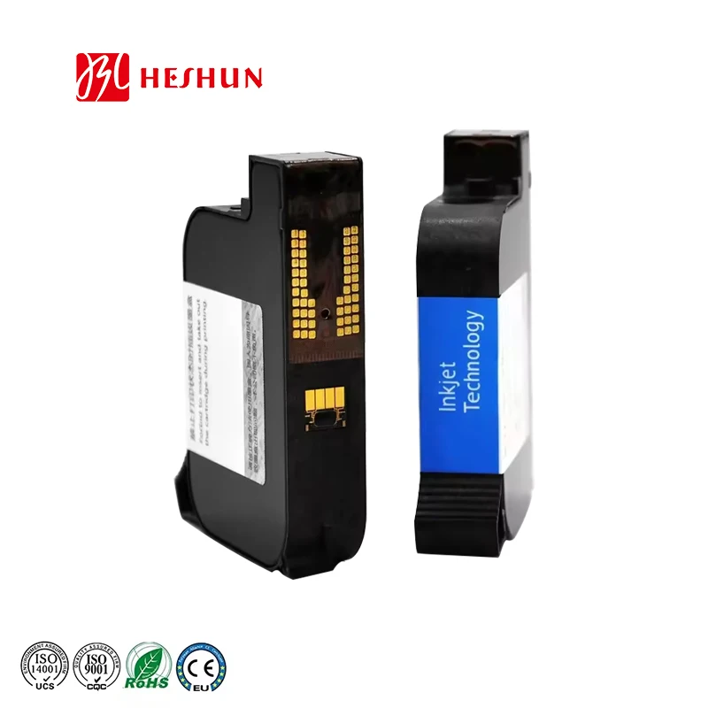 Heshun Tij 2.5 Fast Dry Solvent Cartridge For Handheld Inkjet Printer JS10 JS12 Ink Cartridges