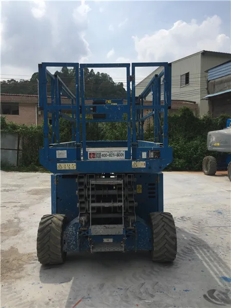Genie Used Awp Lift GS 3369 RT 12m 4x4 electric Rough Terrain Scissor Lift for sale