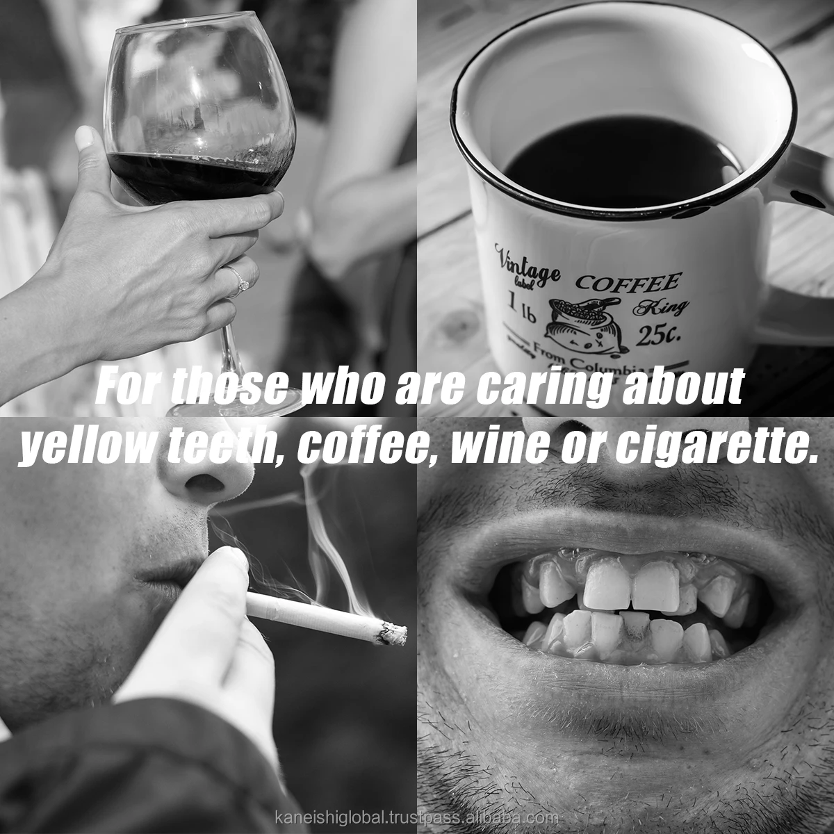 Набор для отбеливания зубов отбеливающий порошок с мятным вкусом