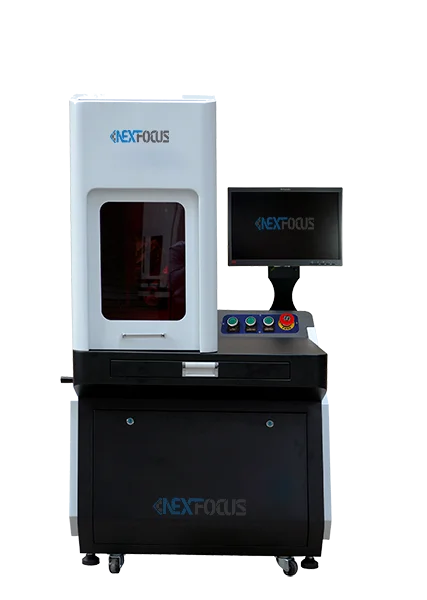 Engraving Machine / Jewelry Fiber Laser Marking Machine for Name Sign Steel Utensils Quantum Laser 20w color Mopa