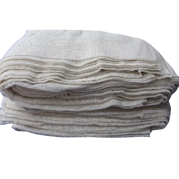 Natural Unprocessed 120 Gsm Diamond Mesh Fabric For Eco Friendly Bags Made in India