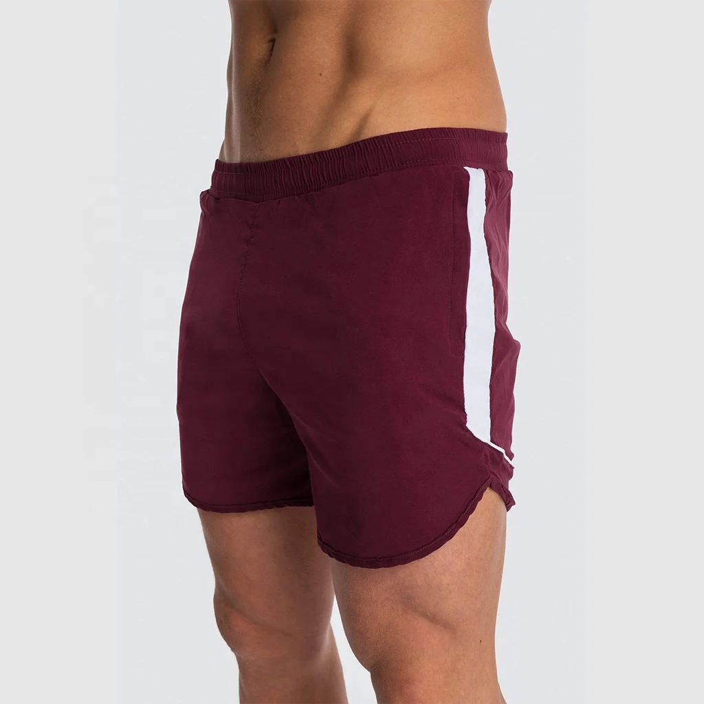 2022 Custom Waterproof Quick Dry Outdoor Running Workout 5' Shorts Men Swim Short Pants Beach Shorts