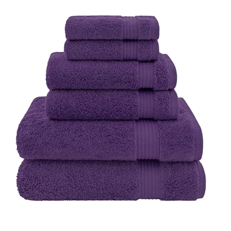 Absorption Luxurious Cotton Bath Towel Set 70x140  Customized Color Super Soft Extra Large Bath Towel Wholesale Bath Towels
