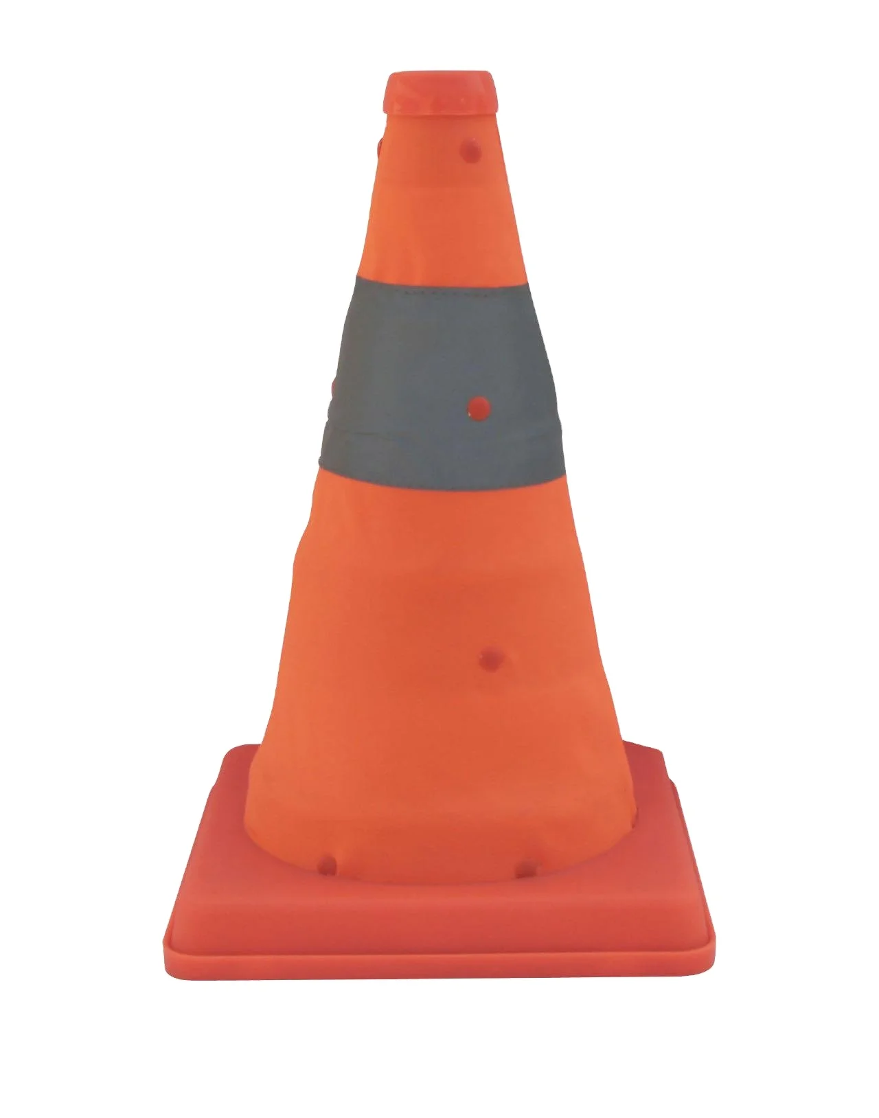 30cm Safety Folding Collapsible Orange Parking Cones Traffic Cone with Reflective