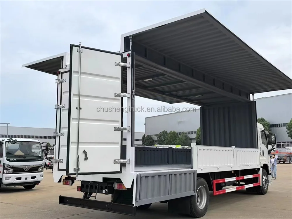 ISUZU wing van truck05