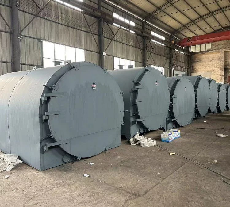 palm kernel shell horizontal carbonization furnace price coconut shell Charcoal machine