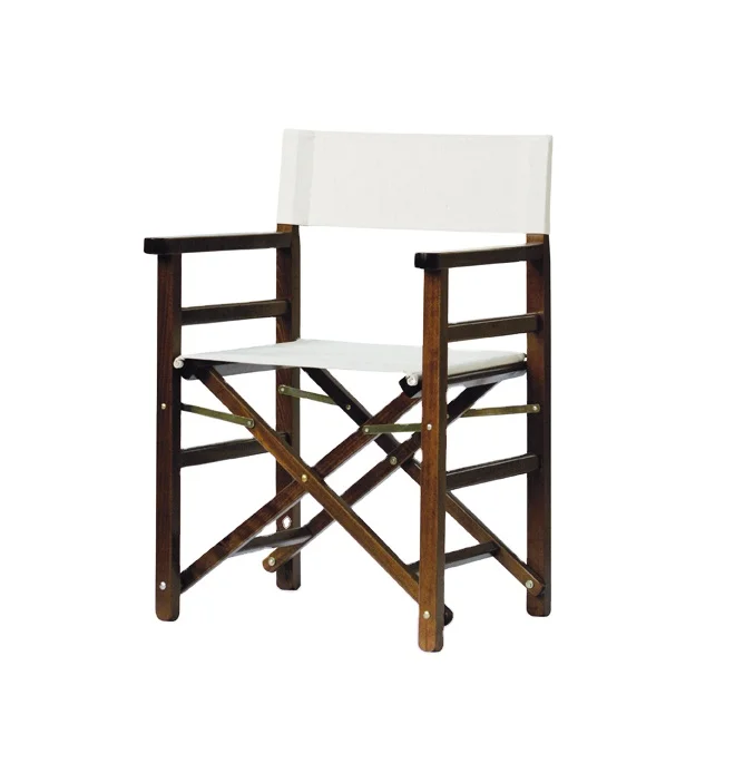 Складное кресло IROKO DIRECTOR, деревянное кресло для садового бассейна, уличная мебель, итальянский дизайн, стул