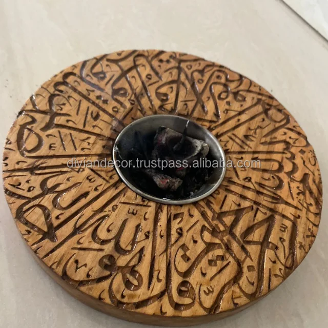 Middle East Incense Burners Simple MDF Wood Bakhoor For Ramadan Eid Premium Quality Mubkhar Gifts Manufacturers From India