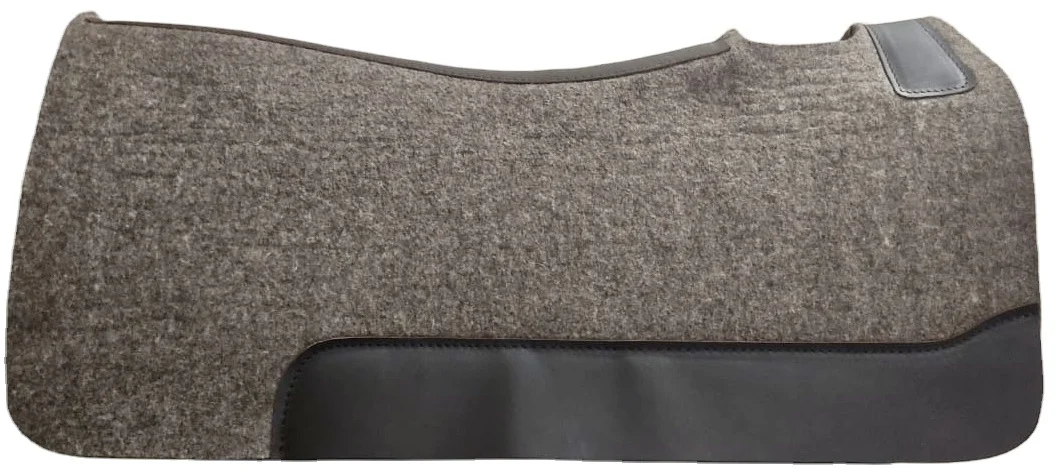 Wool saddle felt pad High Quality Western Wool Felt Saddle Pad For Horse Riding Custom Contoured pad At Affordable Price
