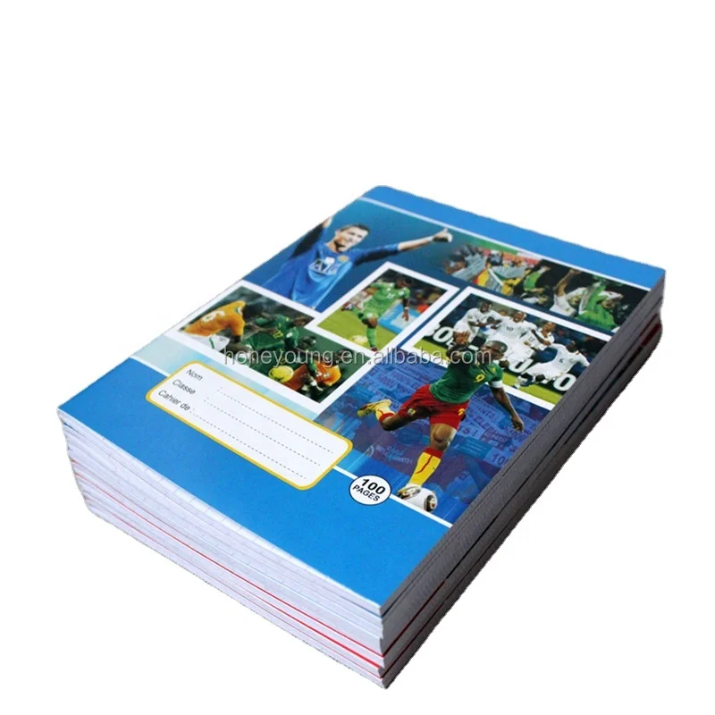 Football Stars Exercise Book High Quality Exercise Book For School 100/200 Pages