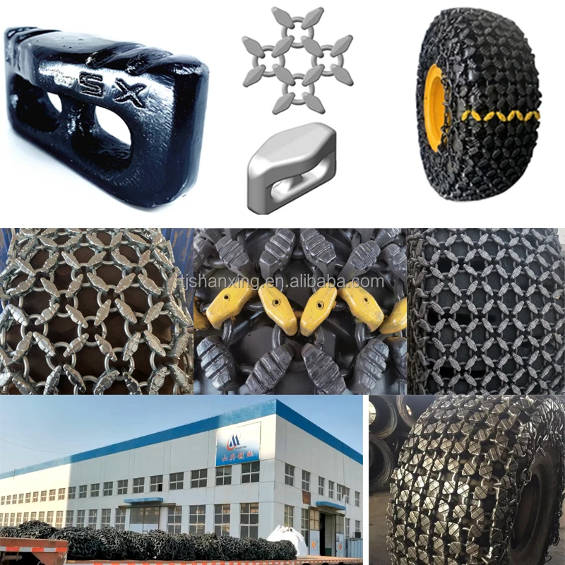 CAT wheel loaders 980 tyre protection chain 29.5R25 tire chain