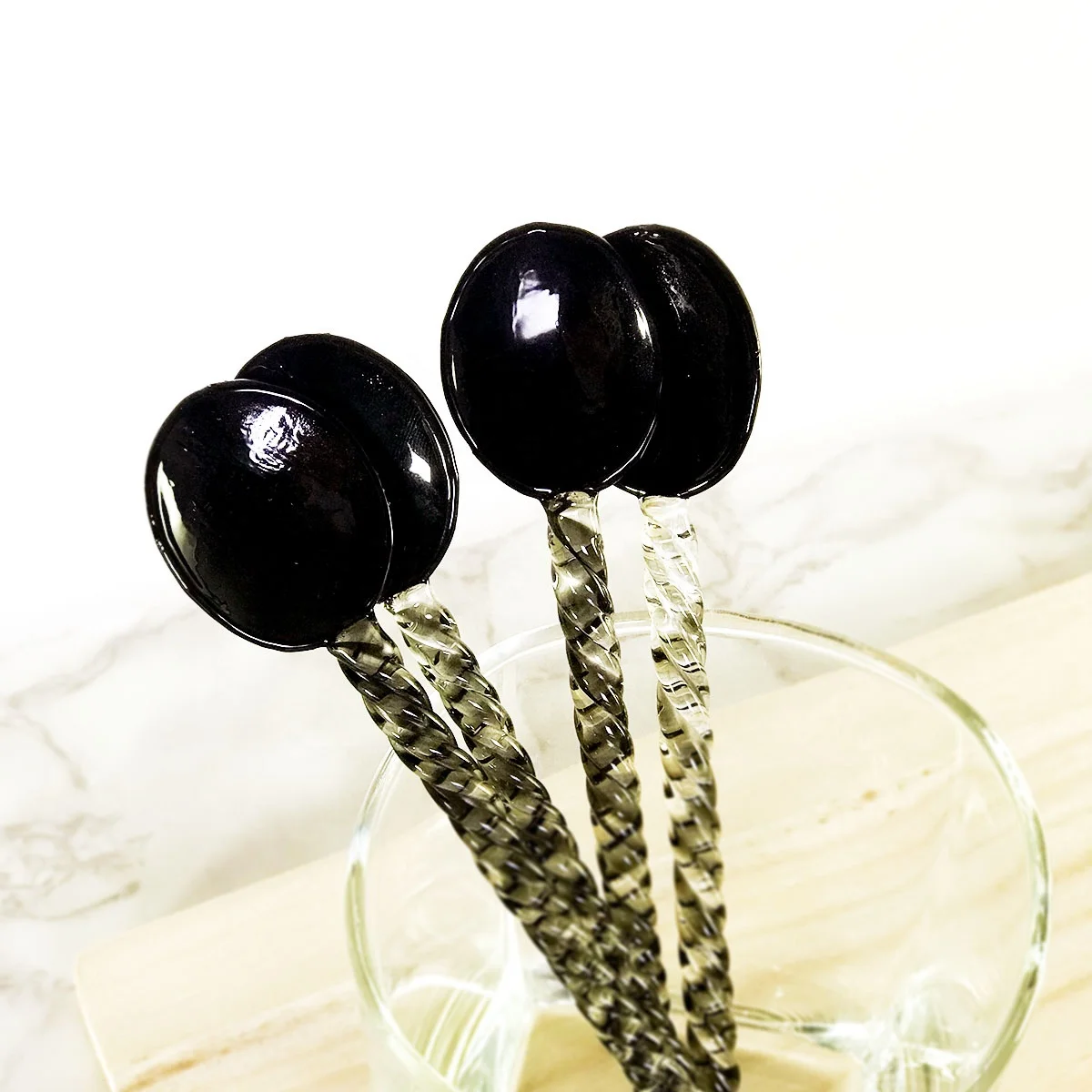 Reusable Handmade Glass Spoon