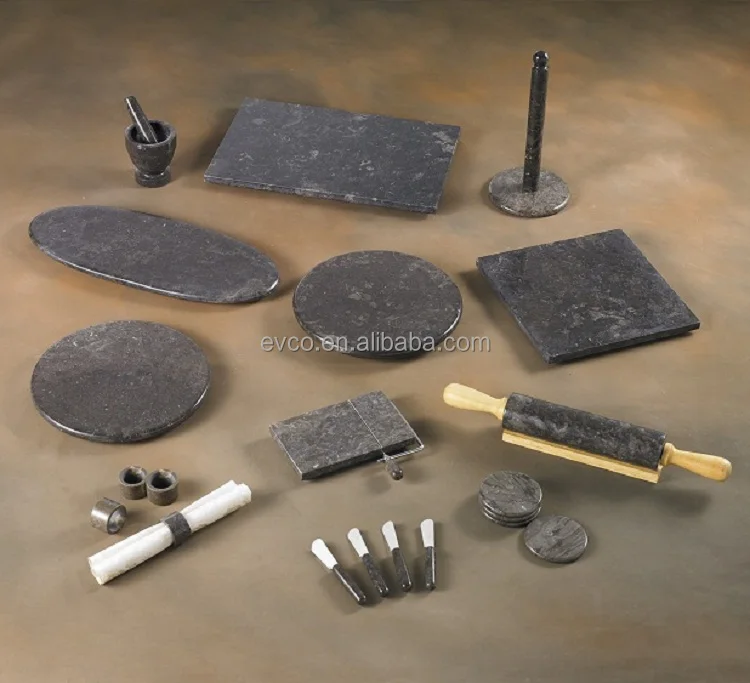 charcoal marble kitchen