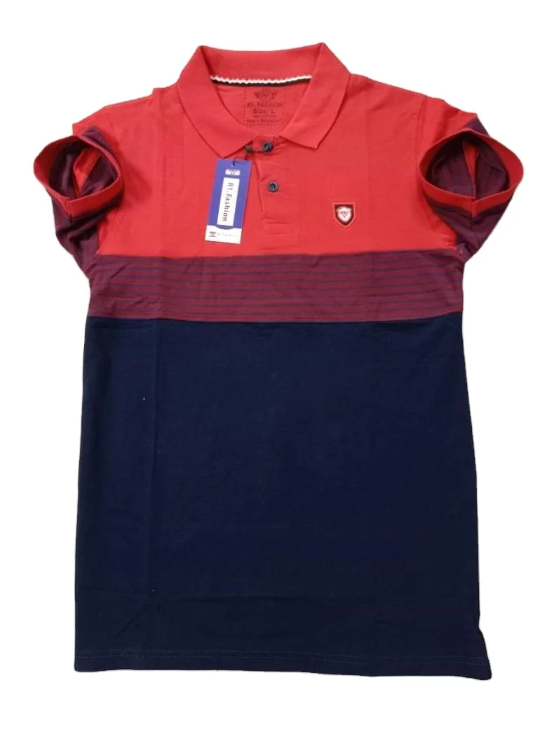Polo Shirt T-shirt yarn dyed Cotton High Quality 100% Cotton Custom Printing Embroidery own Logo Wholesale from Bangladesh