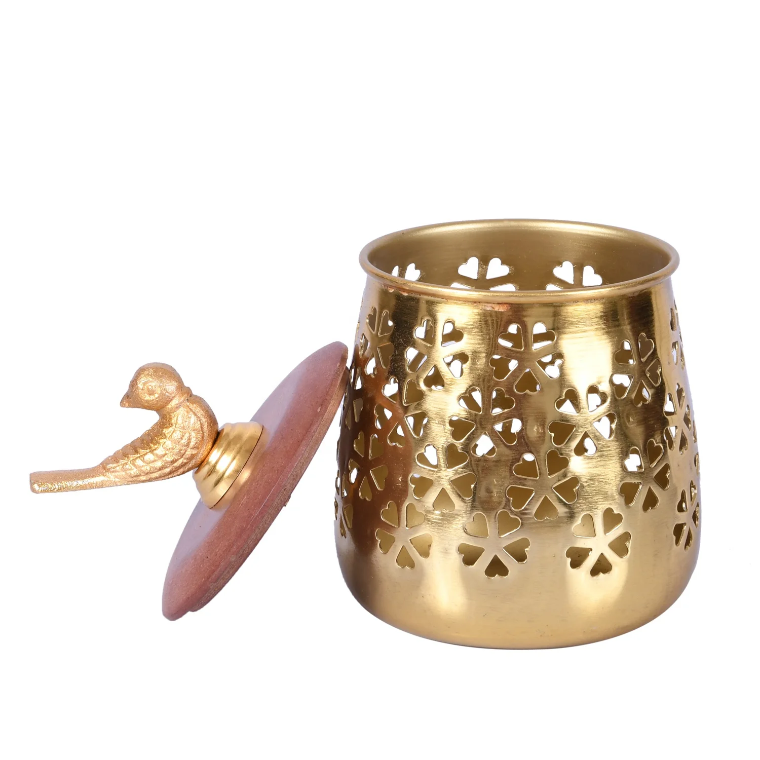 Traditionally Unique Metal Decor Crafts Cast Iron Style Droop and Tealight Candle Holder Wedding Decor Home Decoration