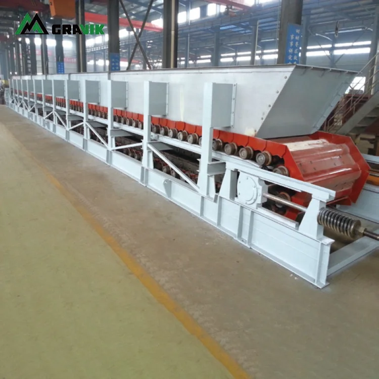 Good Price Big Capacity Mining Ore Automatic Feeding Machine Heavy-duty WBZ1600-9 Apron Feeder