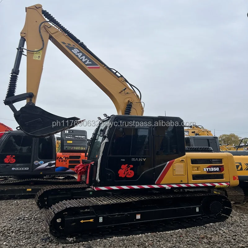 The Price Of Energy Mining sany sy135c Excavation machines Used excavator in Colombia VietNam cambodia africa benin Ghana