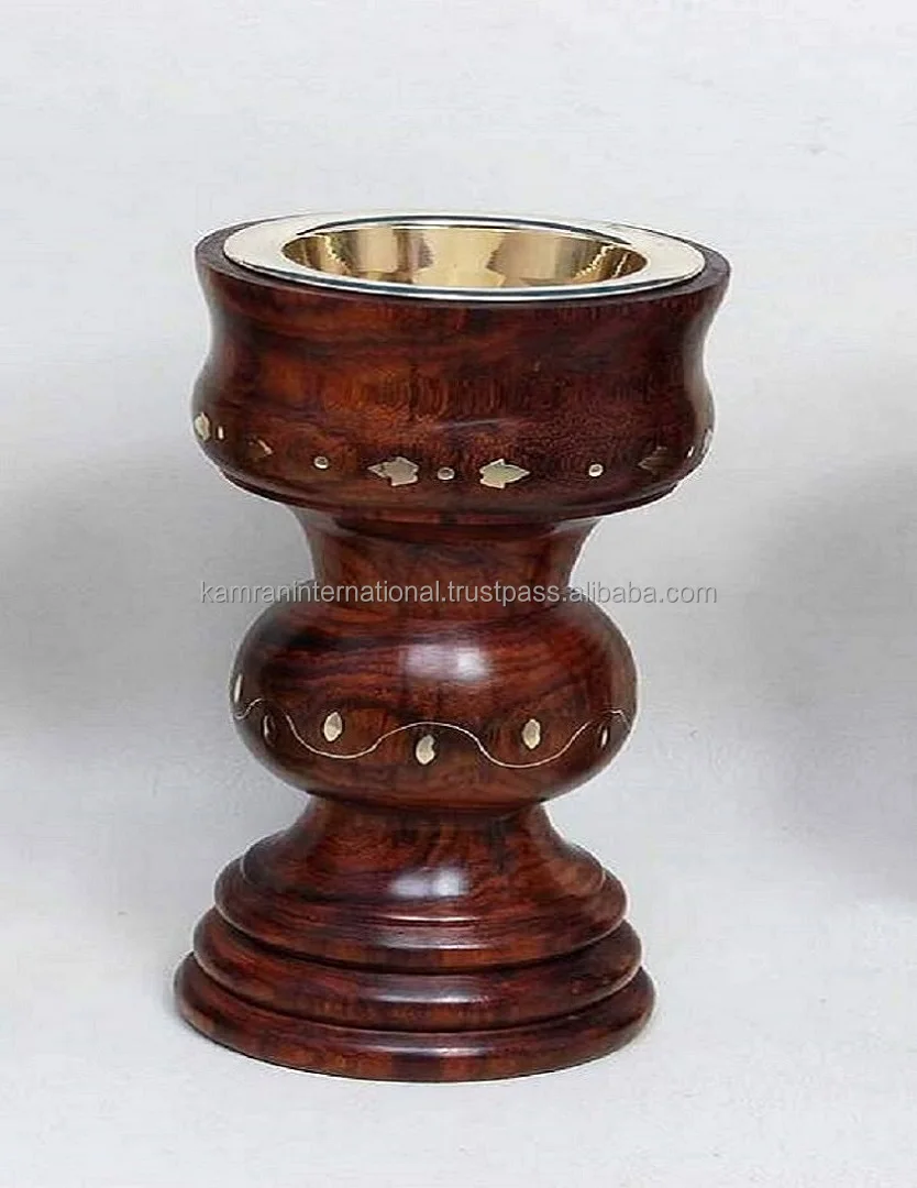 MABKHARA WOODEN INCENSE BURNER FOR ARAB MIDDLE EAST