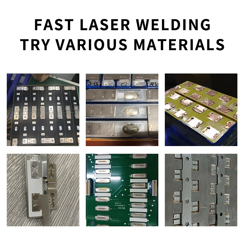 Factory Price Fiber Galvo Laser Welding Machine For Positive And Negative Nickel Sheets ST-ZH4000