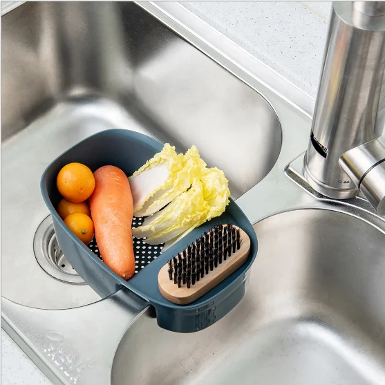 Breathtaking Food Grade Plastic Sink Colander Basket Strainer for Washing Vegetable Fruit Colander & Draining Pasta