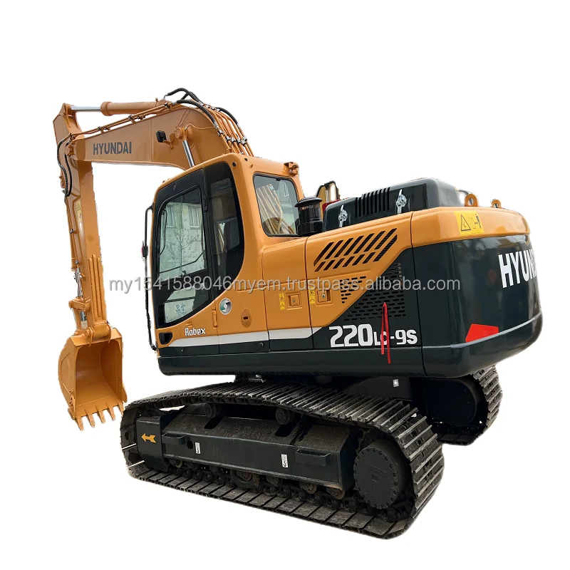 Good Quality South Korea 22 ton Hyundai 220 excavator good price R220LC-9S used hyundai excavator for cheap sale