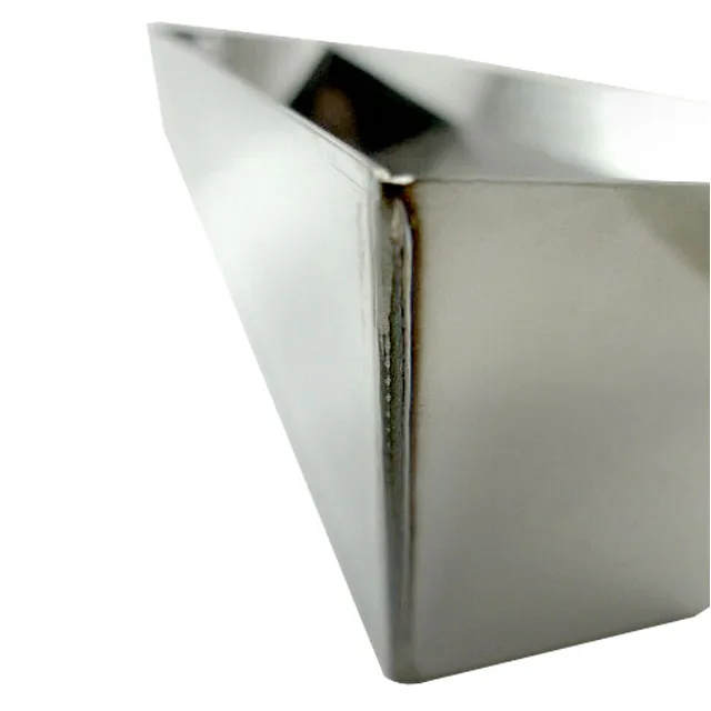 Taiwan made stainless steel Heli Arc mud pan