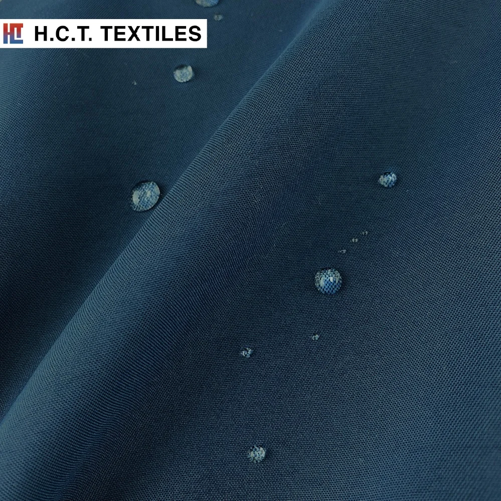 100% nylon taslan fabric waterproof water repellent cottony touch fabric