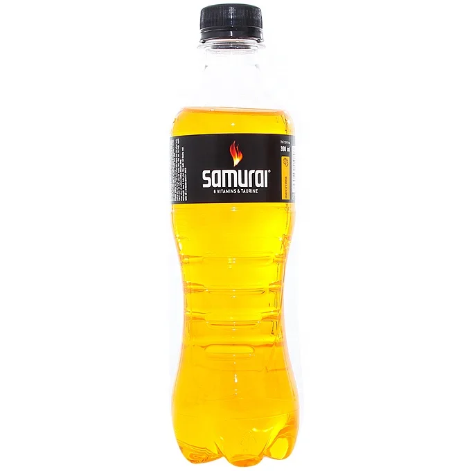 SAMURAI GINSENG ENERGY DRINK BOTTLE 390ML