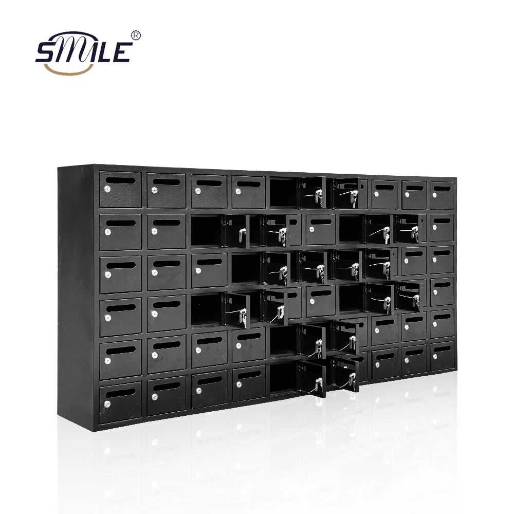 CHNSMILE Custom Commercial Letter Box With Lock Front-opening Design Apartment Letter Box