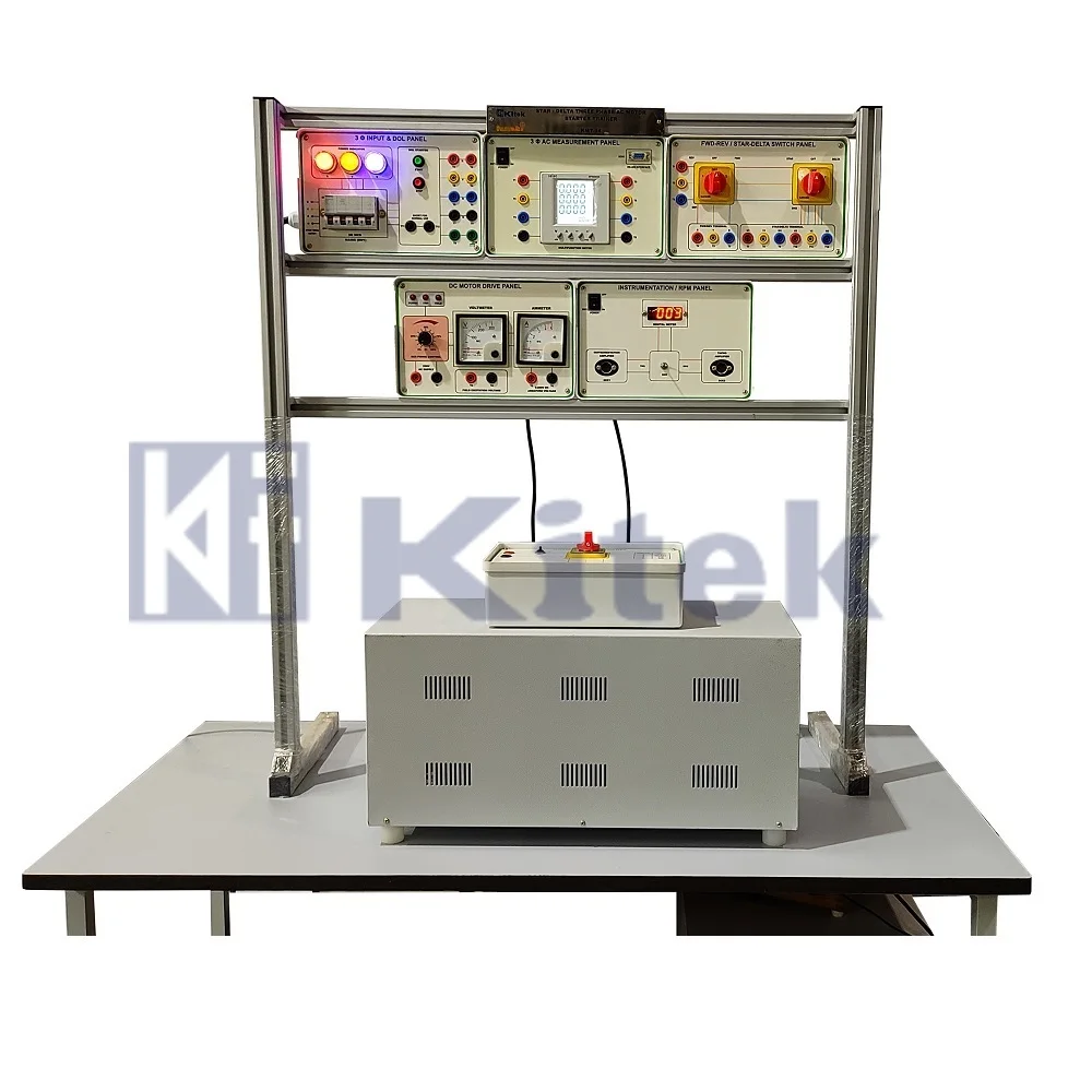 3 Phase AC Slip Ring Induction Motor Trainer for Educational Purposes